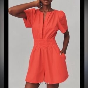 Anthropologie the somerset romper - woman’s medium